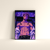 Jujutsu Kaisen – Neon Warrior Poster